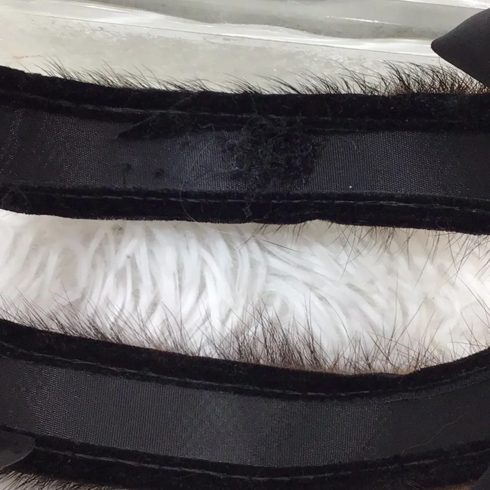 Vintage dark brown mink fur headband hat - Picture 9 of 9